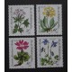 ALEMANIA OCCIDENTAL BERLIN 1983 SERIE COMPLETA DE ESTAMPILLAS MINT FLORES 10 EUROS